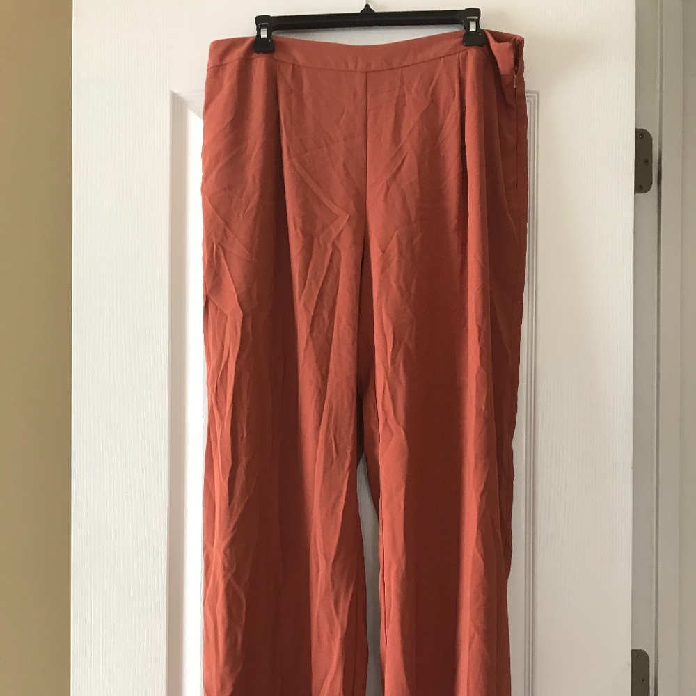 Peach/Rust Colored Pants - Picture 1 of 2